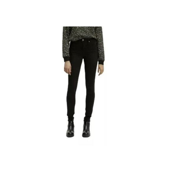 Levi's Womens 721 High-Rise Skinny‎ Ankle Jeans Sz 10 | W 30 Black - Picture 1 of 9